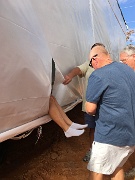 19-Margie going in to look for key